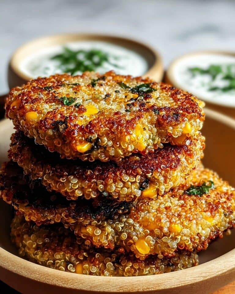 Crunchy Quinoa Veggie Patties Recipe