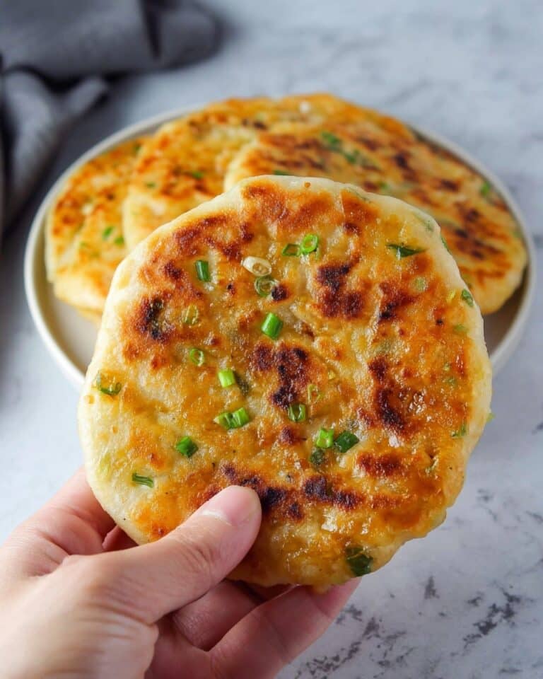 Chinese-Style Savory Stuffed Breakfast Pancakes Recipe
