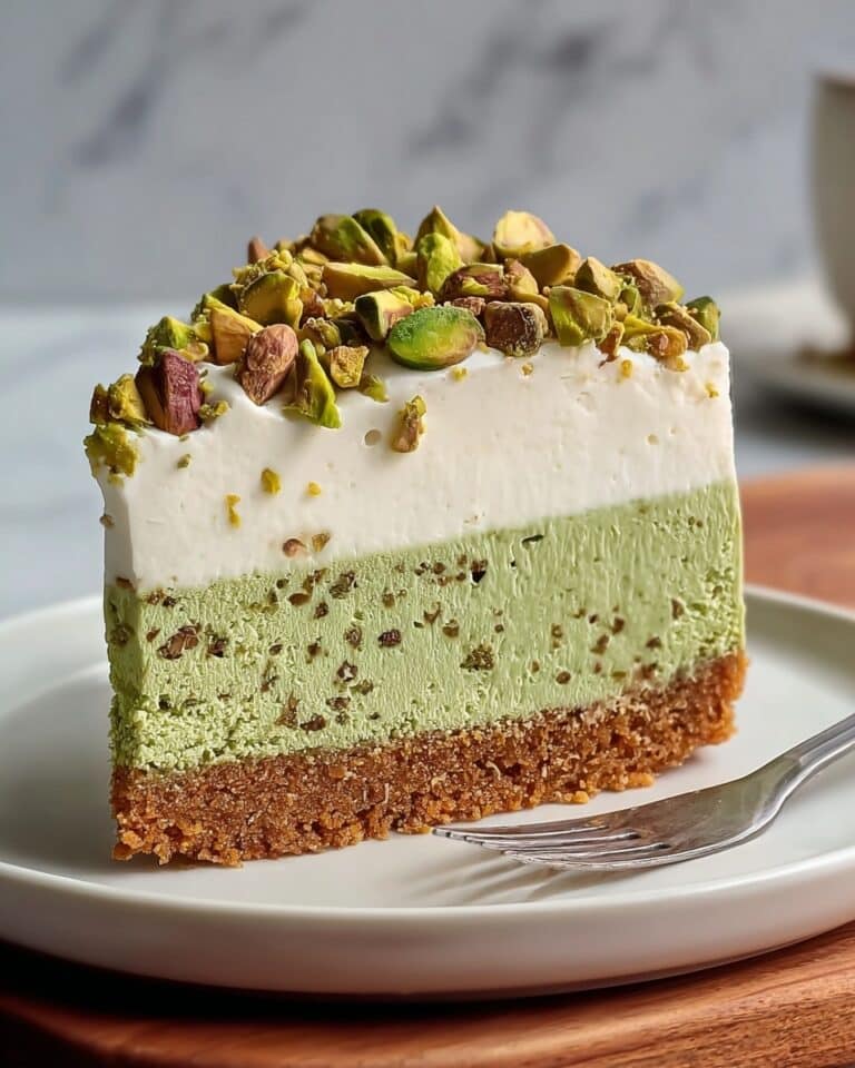 Decadent Pistachio Cheesecake: Creamy Bliss Awaits You Recipe