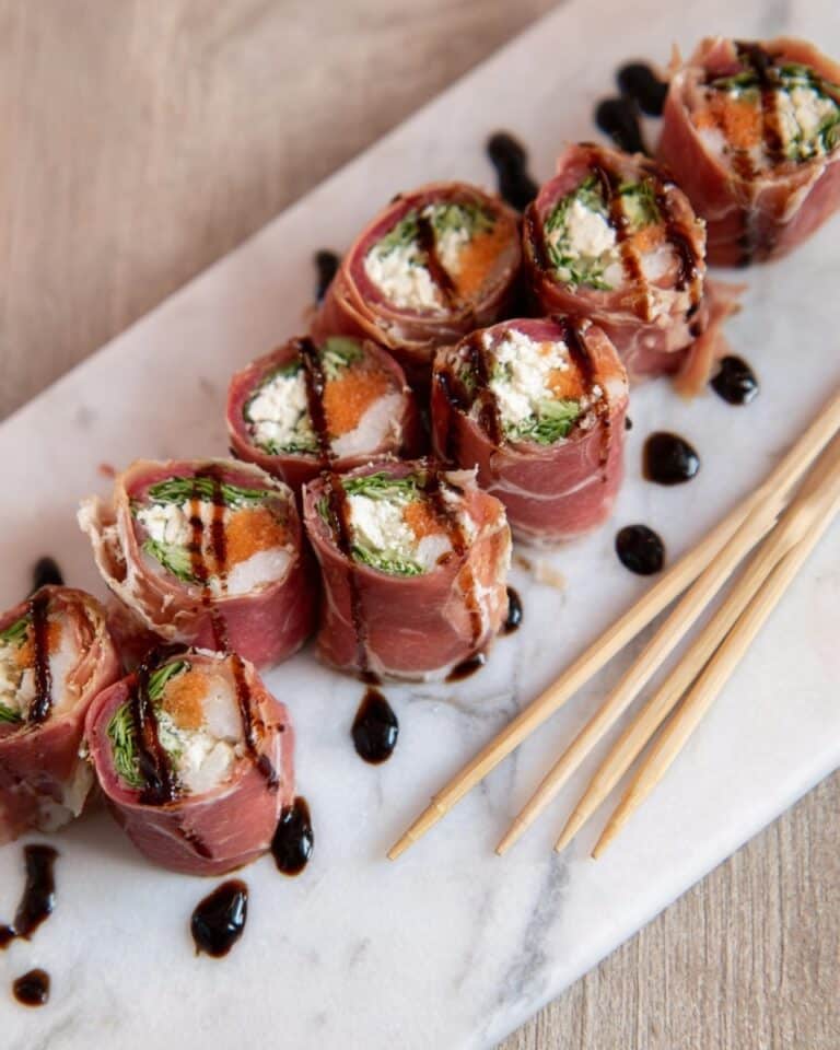 Italian Charcuterie Sushi Rolls Recipe