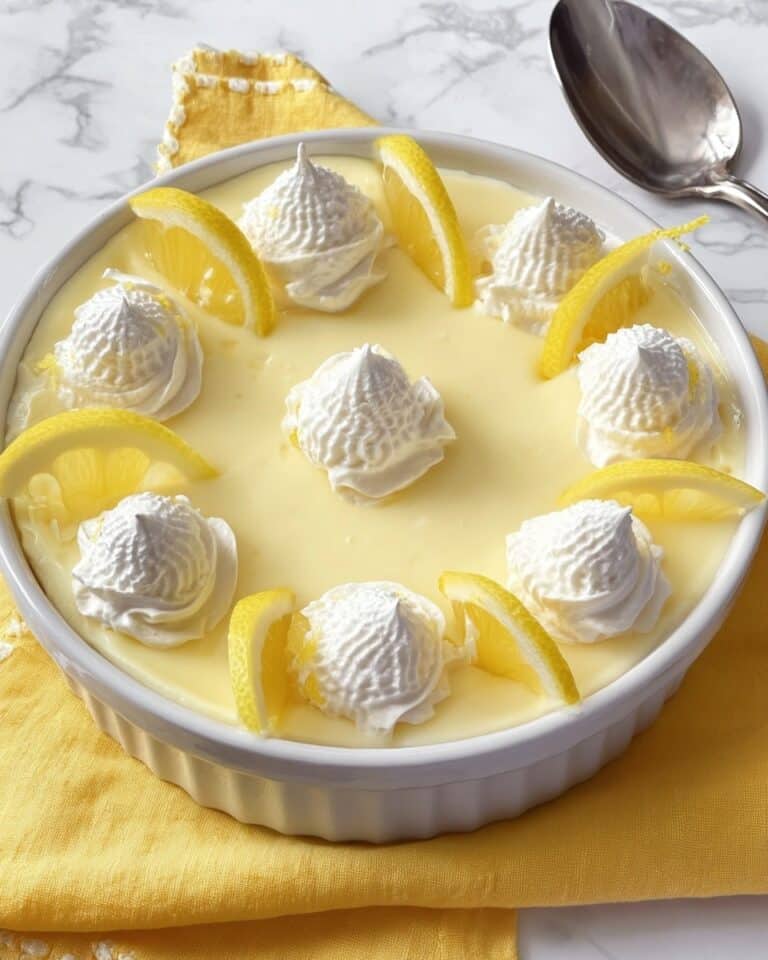 Fresh Lemon Mousse Recipe