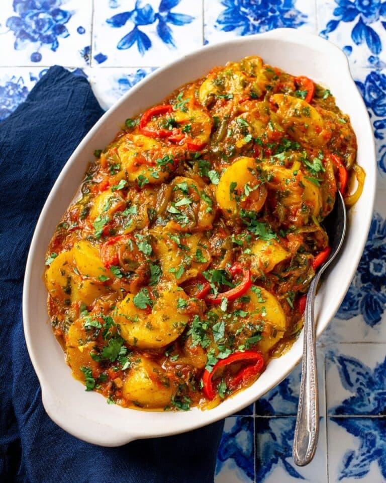 Dopiazeh Aloo (Persian Potato Curry) Recipe