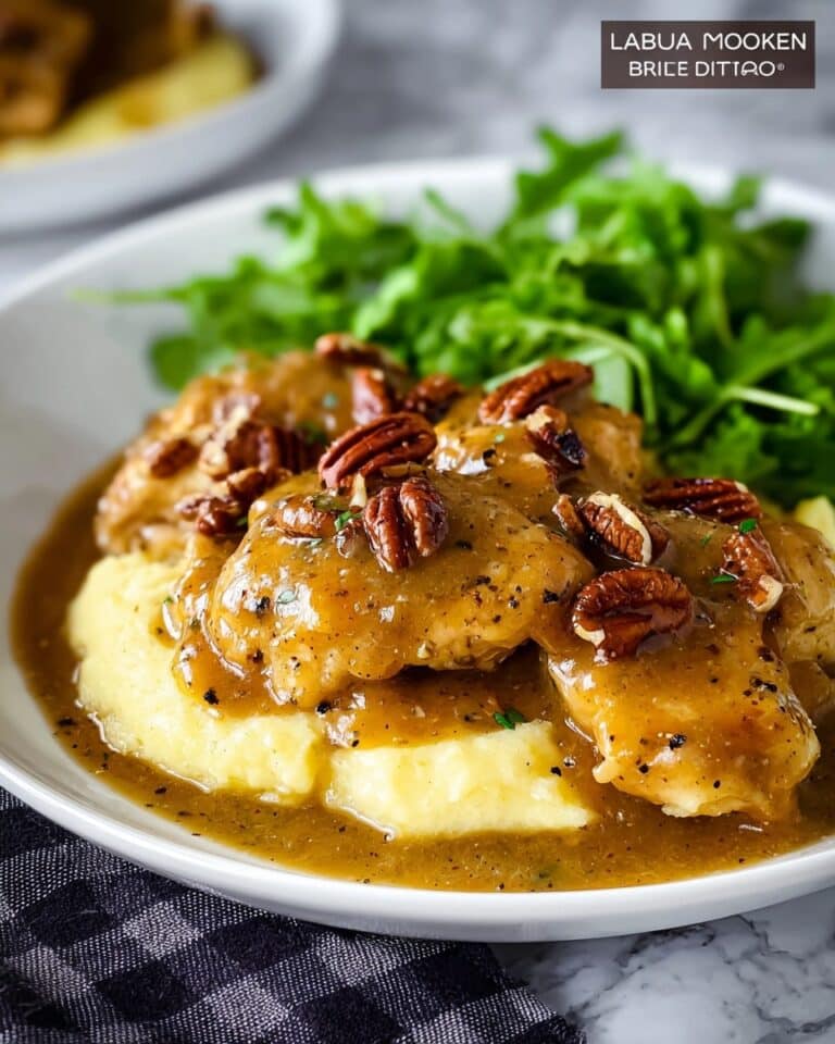 Maple Bourbon Pecan Chicken Recipe