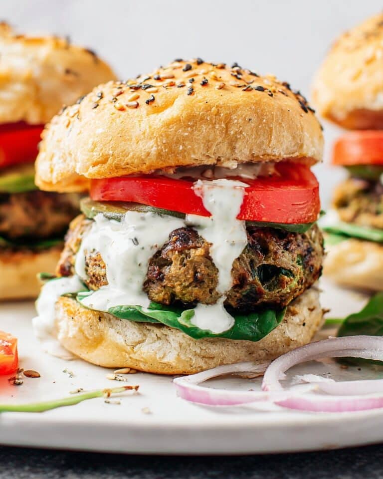 Greek Burgers Recipe
