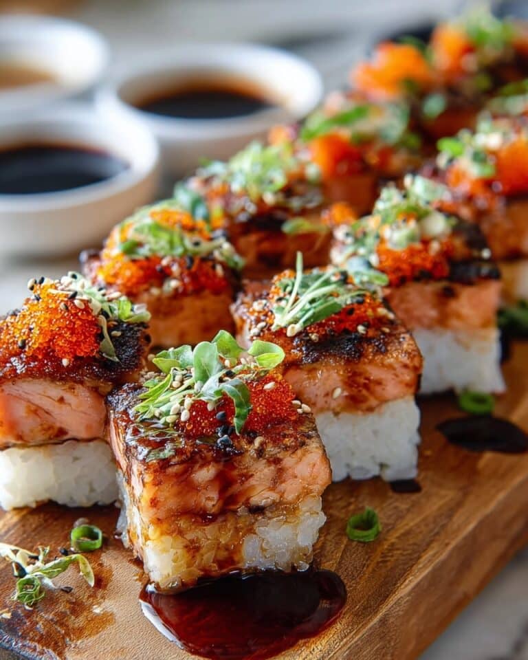Spicy Salmon Sushi Bake Recipe