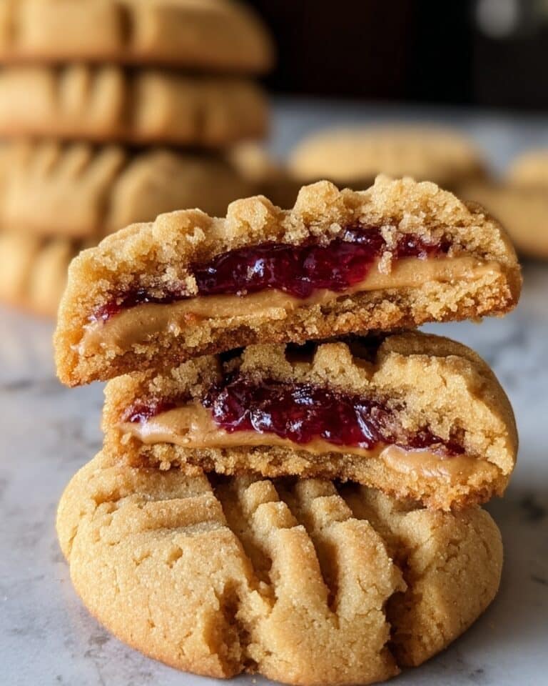 PB&J Stuffed Cookies Recipe
