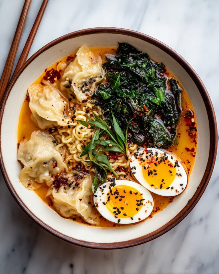 Dumpling Ramen Bowl Recipe