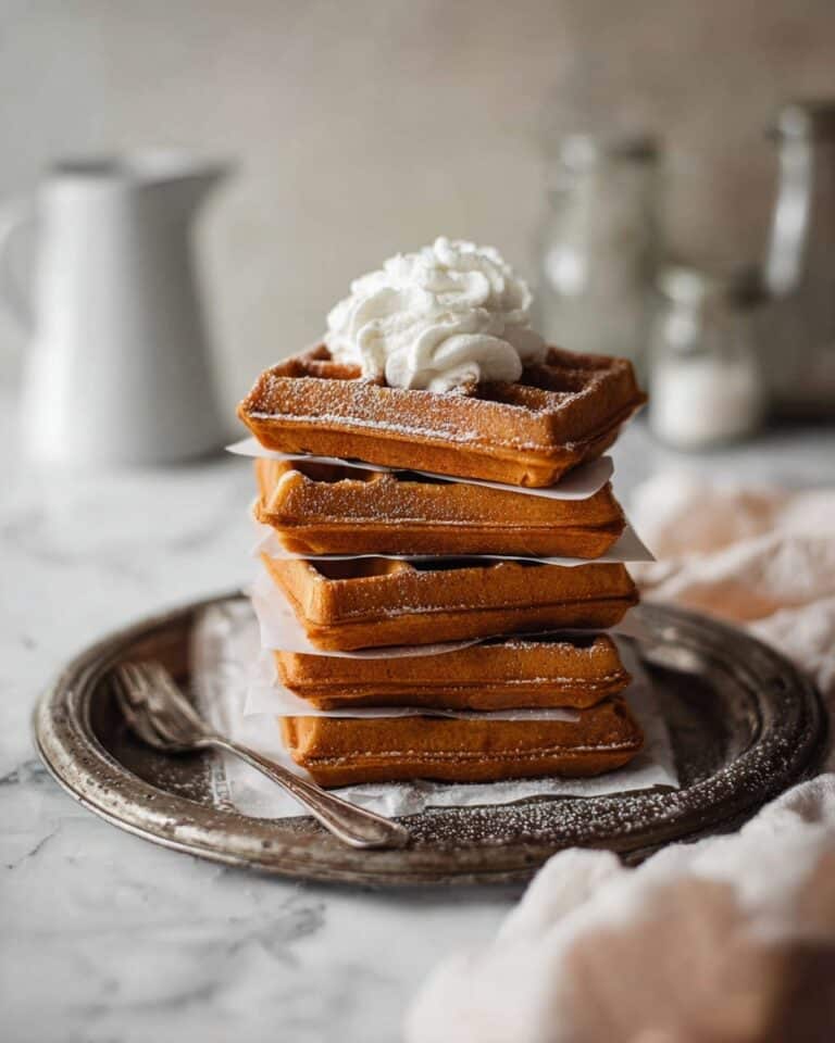 Gingerbread Waffles Recipe