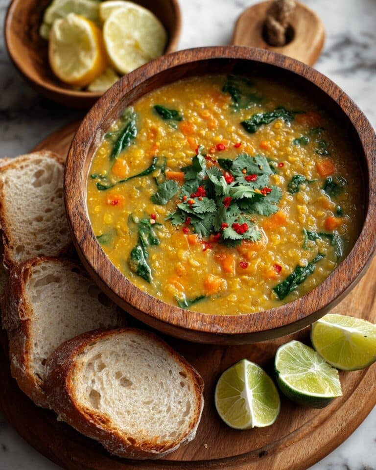 Thai Coconut Red Lentil Soup Recipe