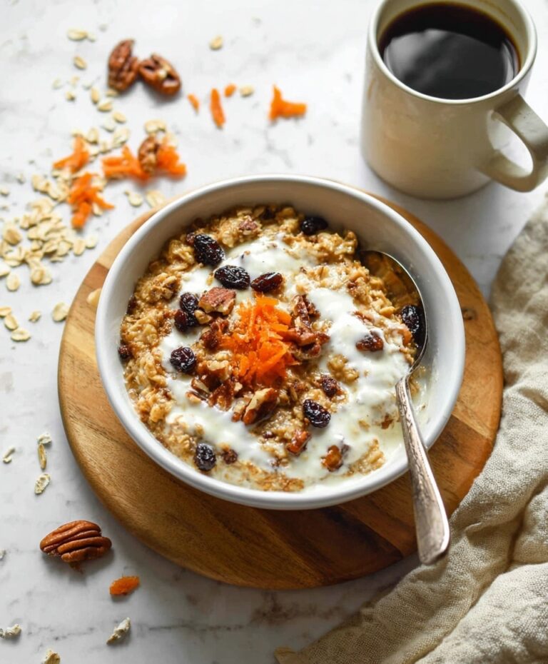 Easy Carrot Cake Oatmeal Recipe in Less Than 10 Minutes Recipe