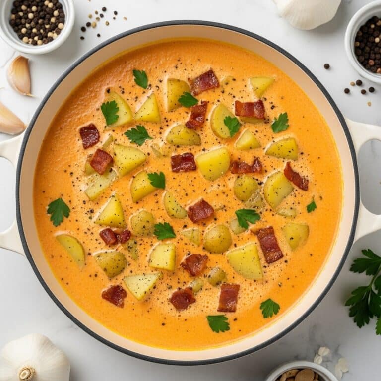 Spicy Cajun Potato Soup: Creamy Comfort for Cozy Nights Recipe