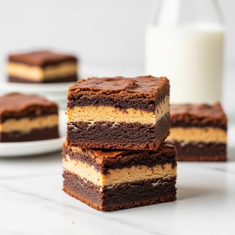 Peanut Butter Stuffed Brownies Recipe