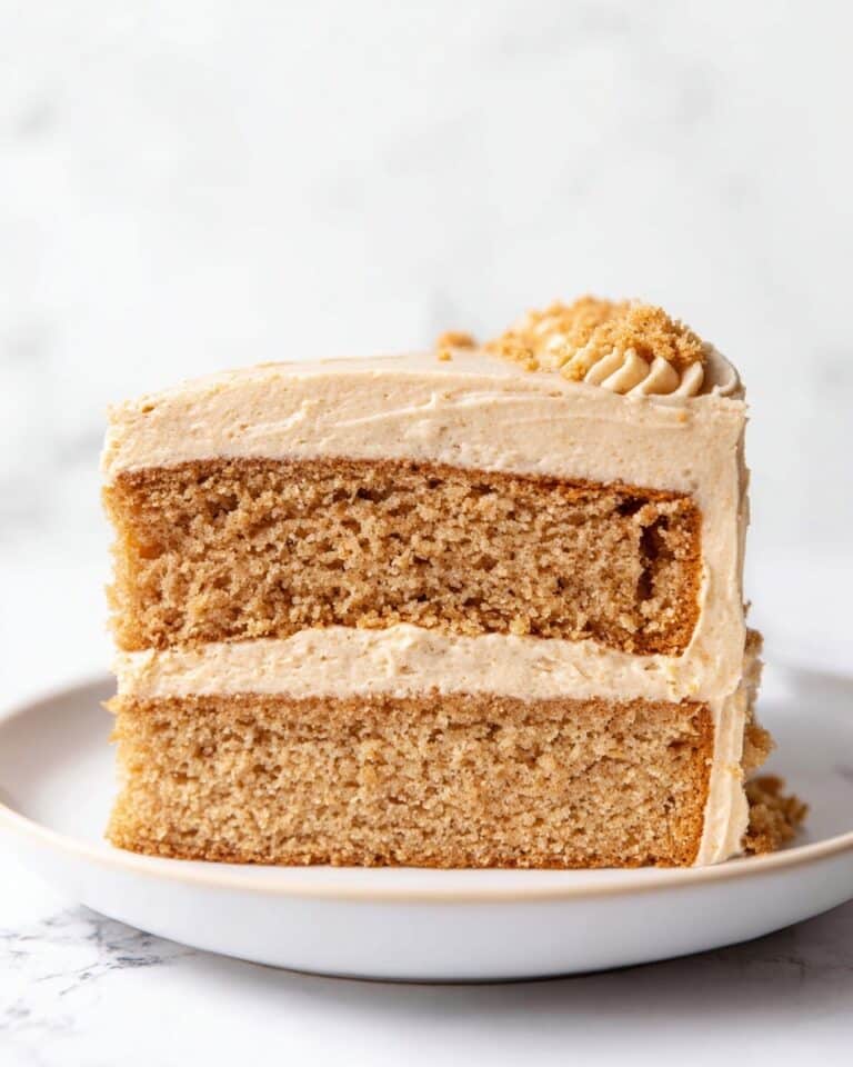 Decadent Biscoff Cake with Cookie Butter Frosting Recipe