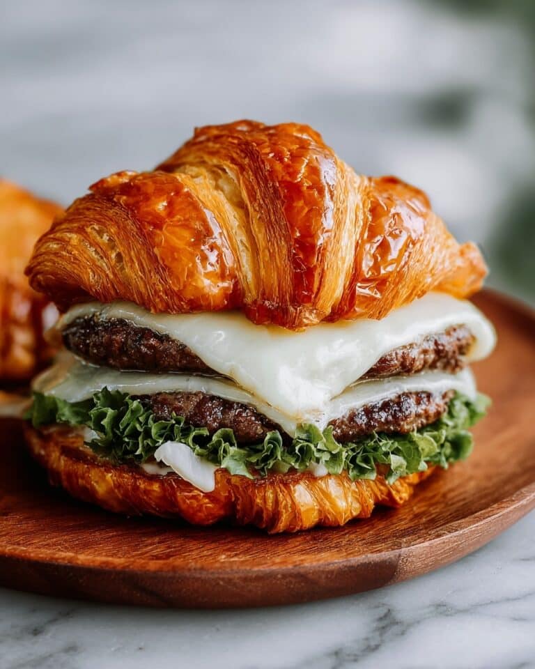 Croissant Smash Burgers Recipe