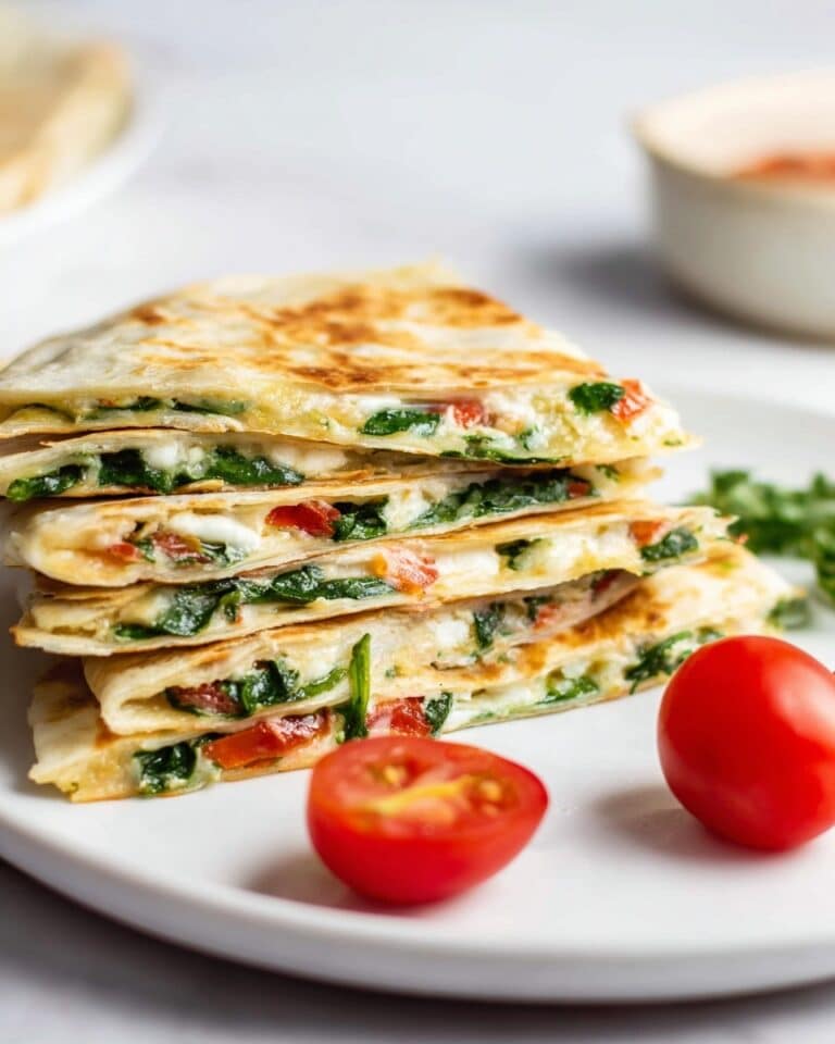 Mediterranean Quesadillas Recipe