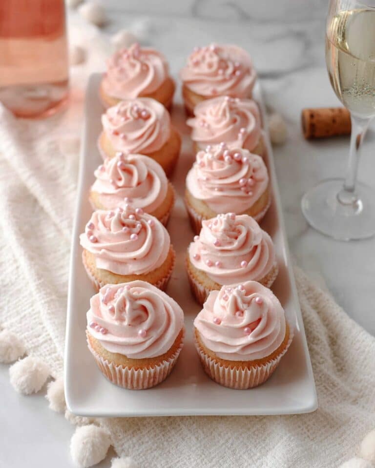 Pink Champagne Cupcakes Recipe