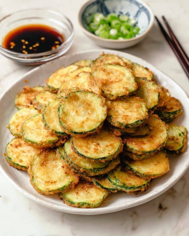 Quick & Easy Korean Zucchini Fritters (Hobak Jeon) Recipe