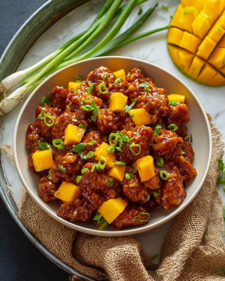 Chinese Style Mango Chicken Stir Fry Recipe