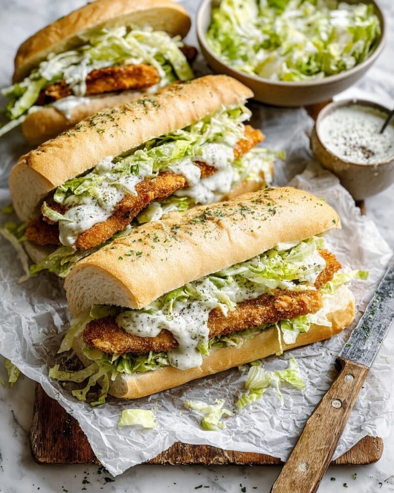 Chicken Caesar Sandwiches Recipe