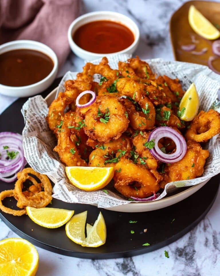 Crispy Fish Pakora (Fish Fritters) Recipe