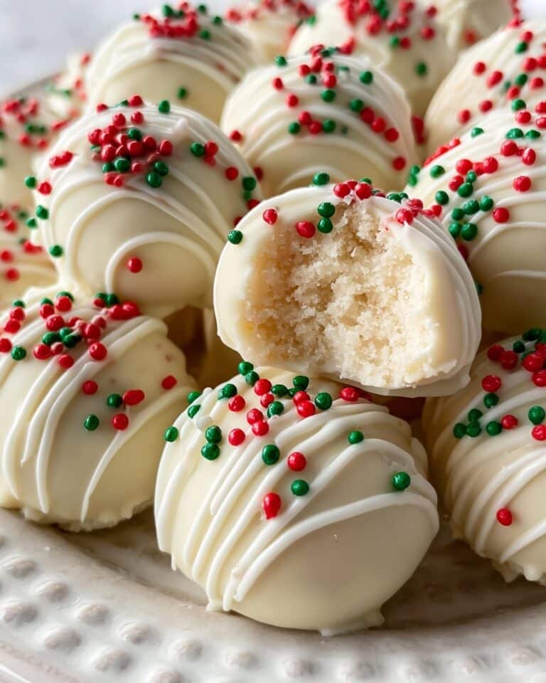 Easy Sugar Cookie Truffles Recipe for Holiday Treats