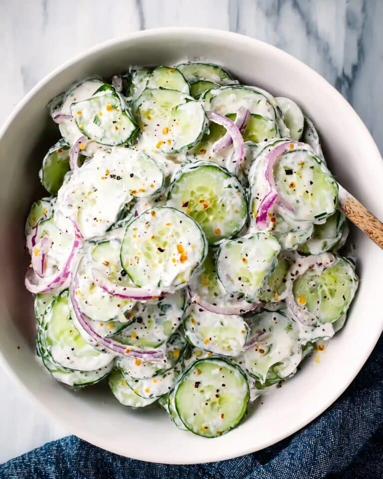 Cucumber Everything Bagel Salad Recipe