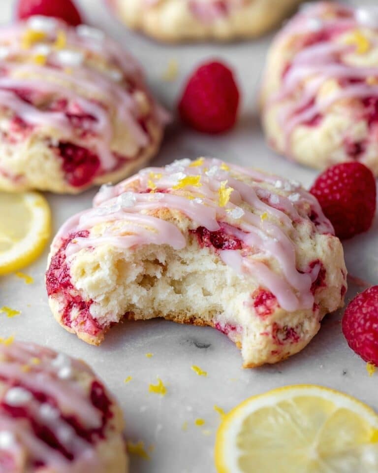Lemon Raspberry Cookies Recipe