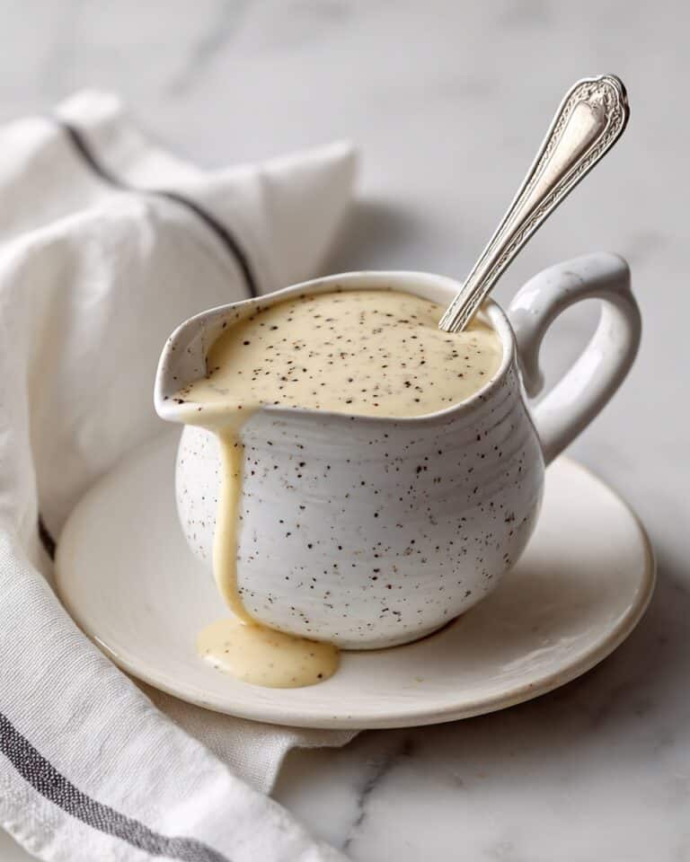 Crème Anglaise (Vanilla Custard Sauce) Recipe