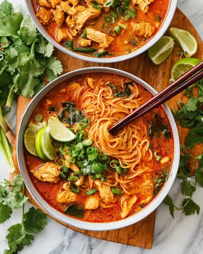 Thai Red Curry Noodle Soup Recipe