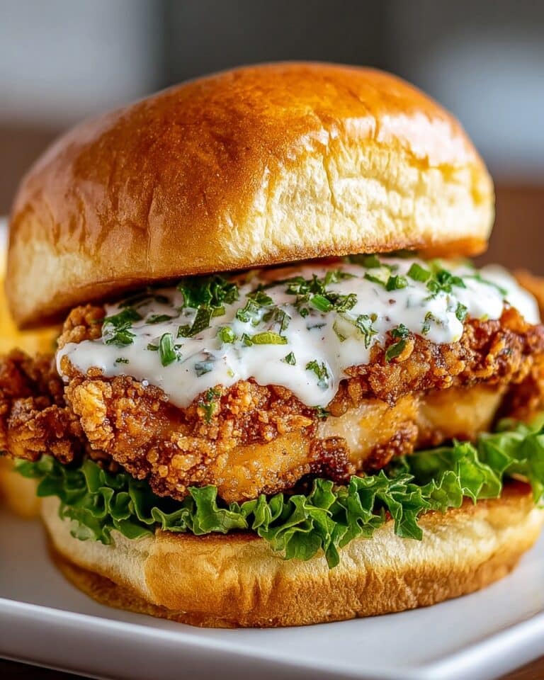 Cajun Crispy Chicken Sandwich with Garlic Aioli Recipe