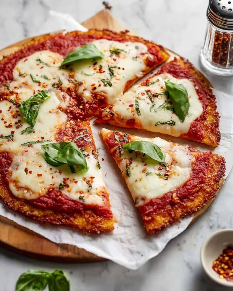 Flourless Cottage Cheese Pizza Crust Recipe