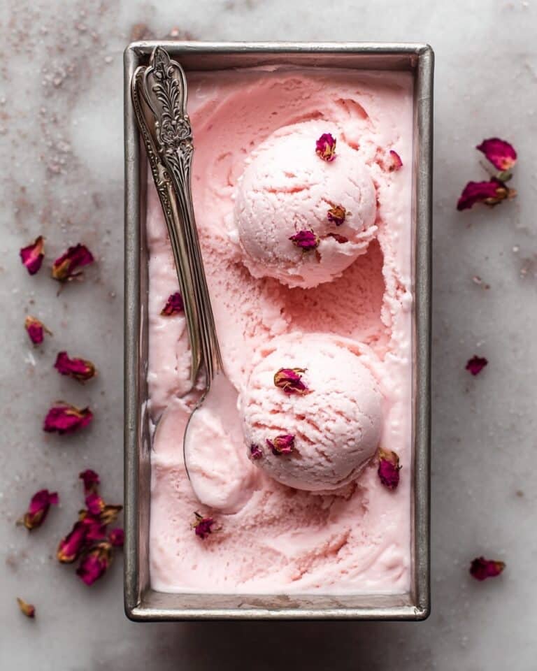 Rose Ice Cream Recipe