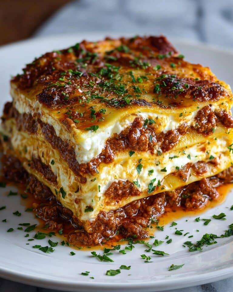 Ultimate Million Dollar Creamy Beef Lasagna – 7 Irresistible Layers Recipe