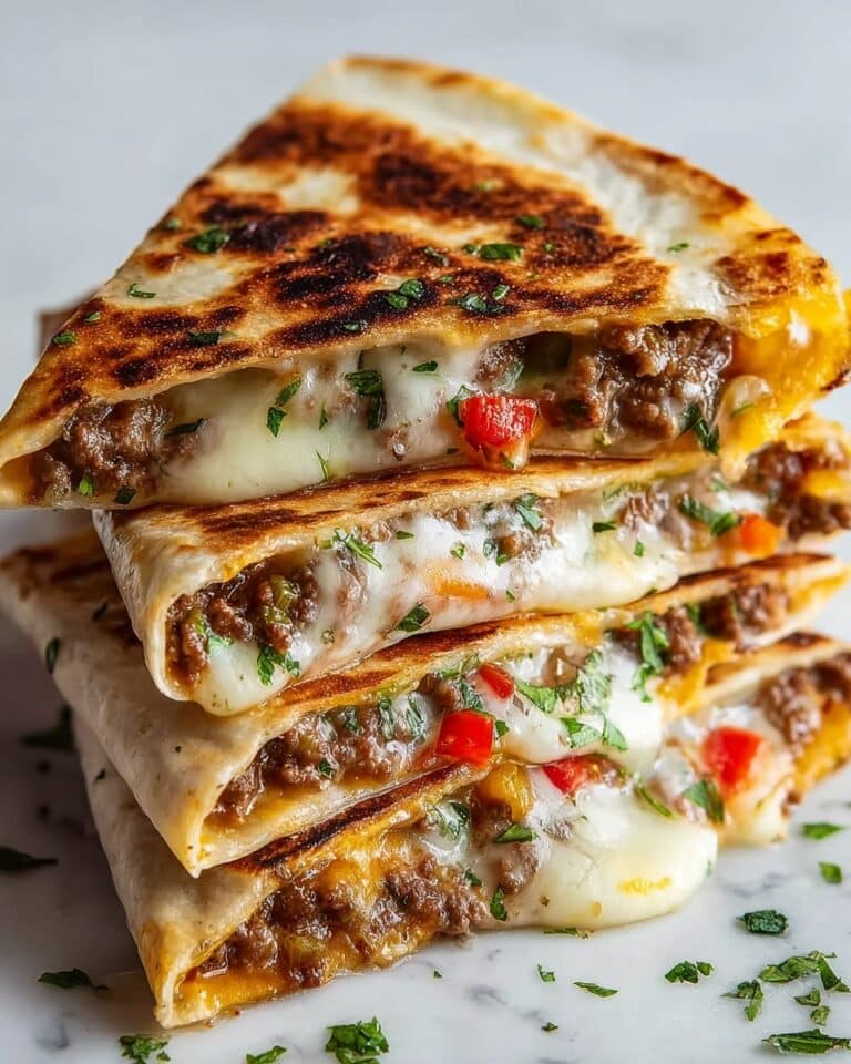 Philly Cheese Steak Quesadillas Recipe