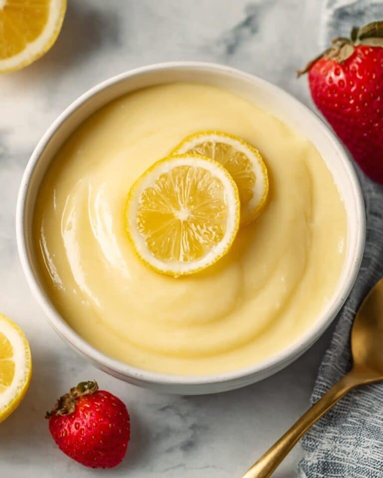 Bright and Silky Lemon Custard Recipe