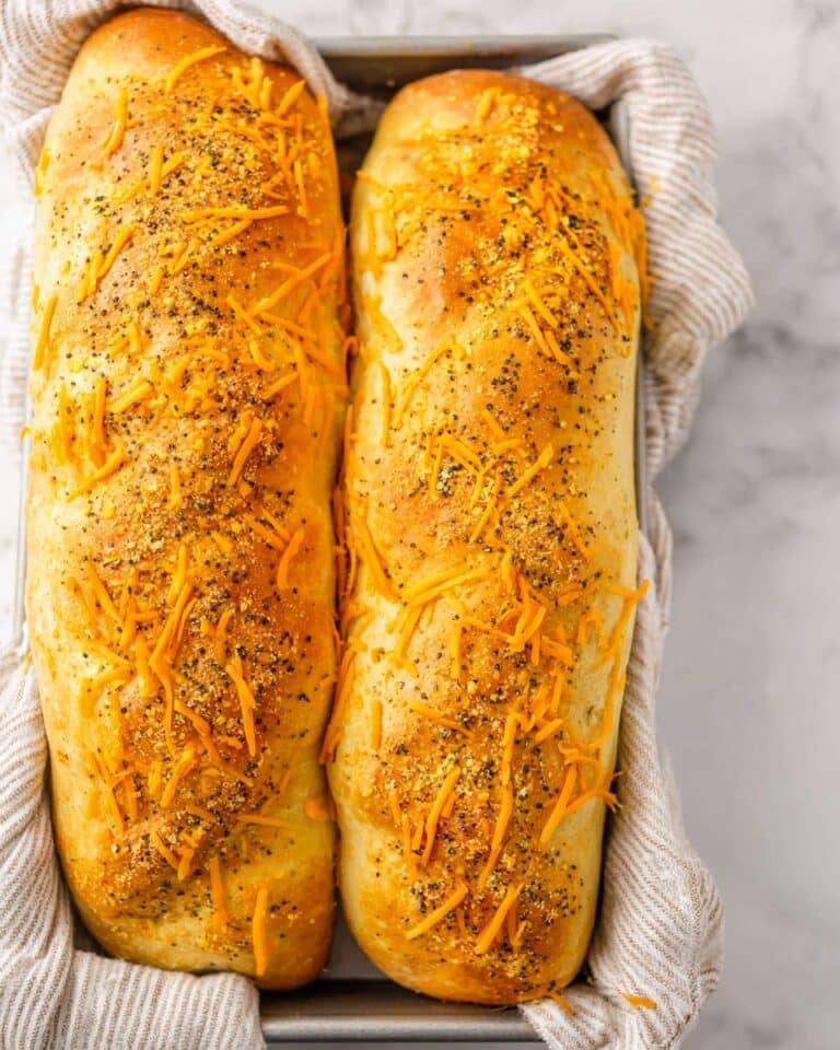 Italian Herbs and Cheese Bread (Subway Copycat Recipe) Recipe