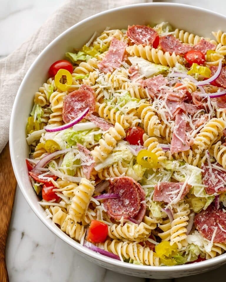 Grinder Pasta Salad Recipe