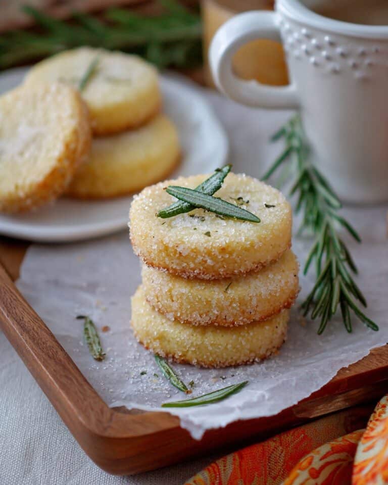 Rosemary Butter Cookies Recipe