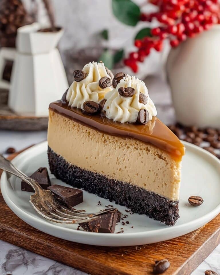 Decadent Coffee Cheesecake Recipe