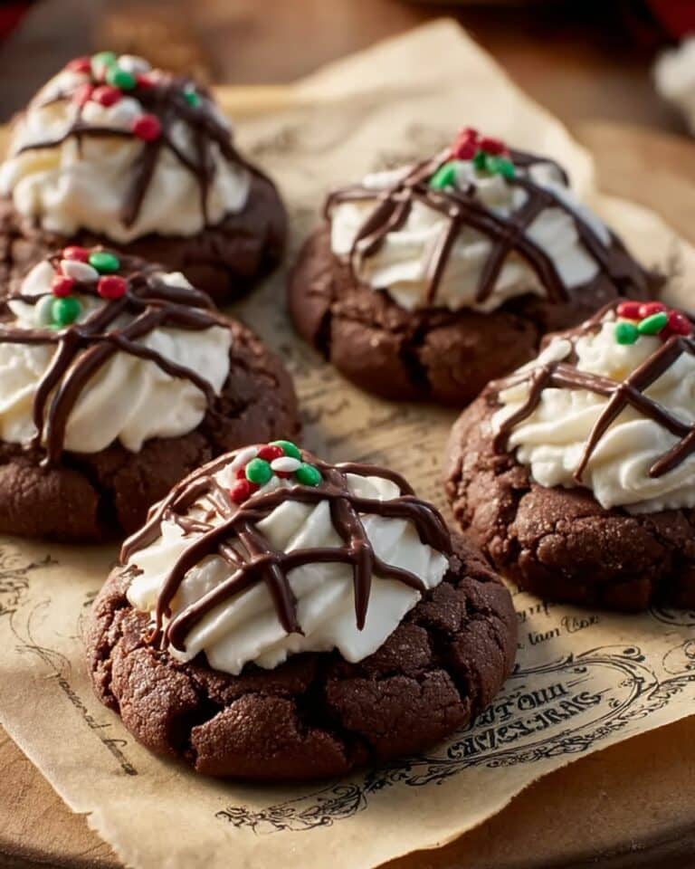 Hot Cocoa Cookies with Marshmallow Frosting Recipe