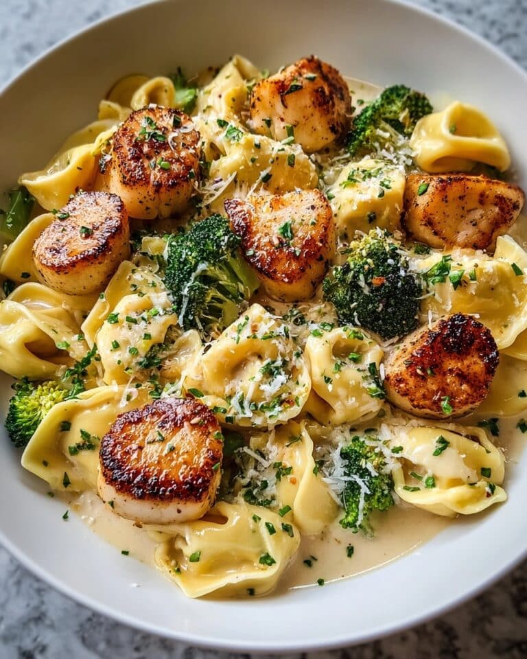 Garlic Parmesan Chicken Tortellini Recipe